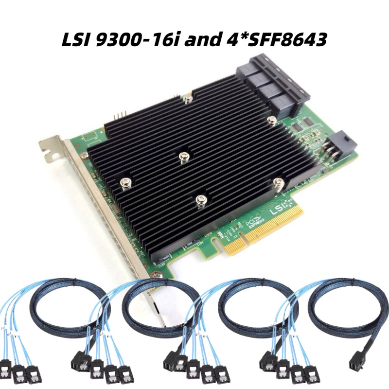 LSI SAS 9300-16i 12GB/S HBA 버스 - Lsi 9300 16I Hba It Mode 리뷰 및 가격