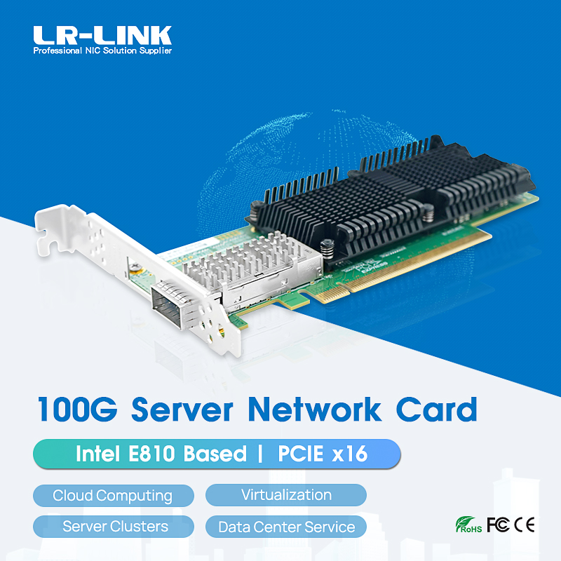 LR-LINK 인텔 E810 칩 기반 네트워크 카드,  - 100Gbe Qsfp28 Network Card 리뷰 및 가격