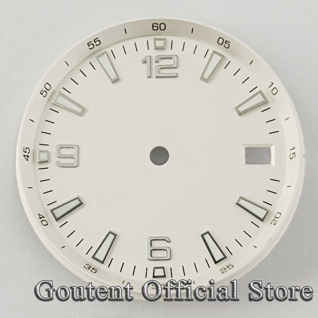 Goutent 무균 시계 다이얼, 블랙 블루 다이얼,  - Gold 6138 리뷰 및 가격